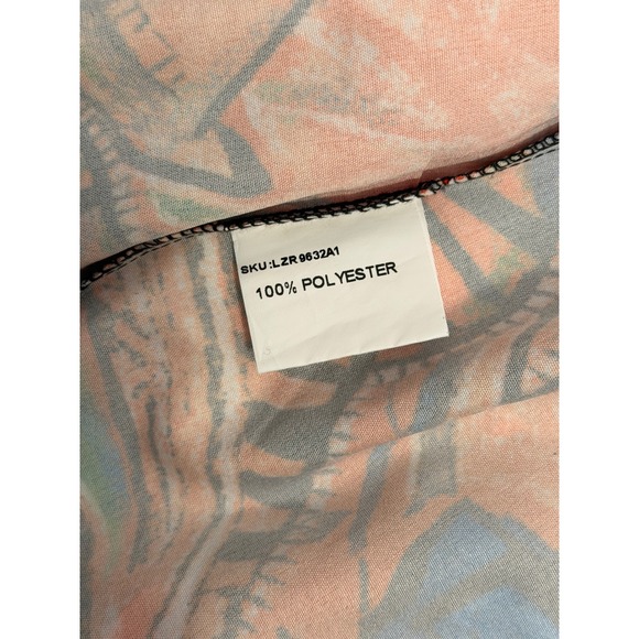 CHICME Boho Abstract Print‎ Kimono Style Wrap Dress Bell Sleeve - Picture 8 of 13